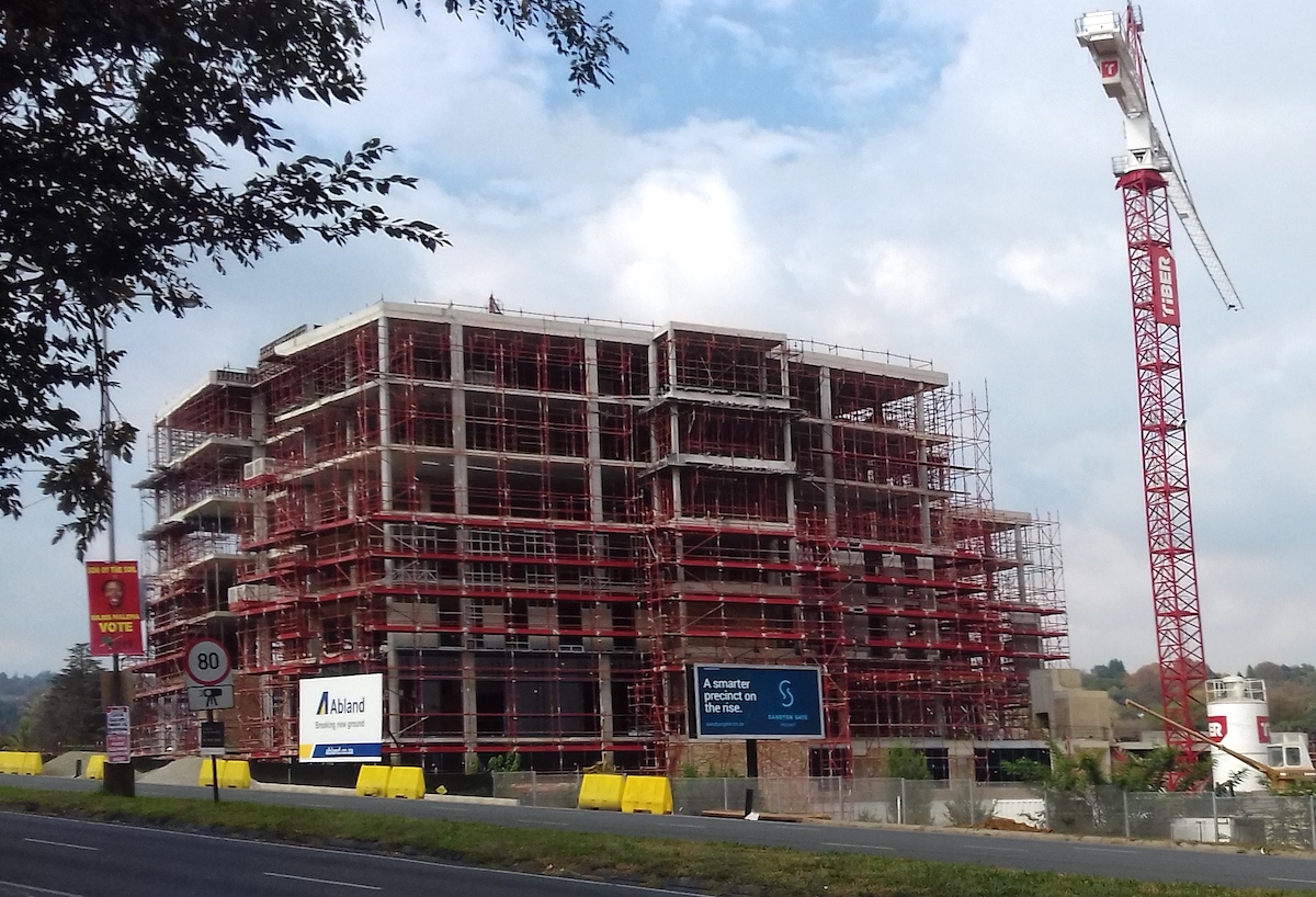Sandton Gate Construction Peter Ball 2019 1.jpg The Heritage Portal